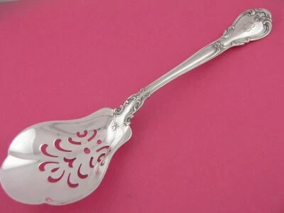 Cuchara para servir hielo GORHAM 8 7/8" de plata esterlina rara CHANTILLY 1895 Foto 1 de 4