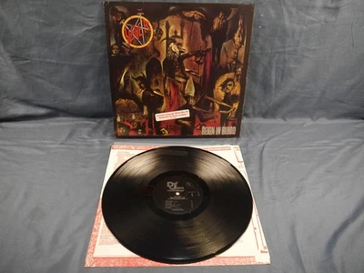 SLAYER - REIGN IN BLOOD   VINYL LP  1ST 1986 DEF JAM US PRESS - Image 1 of 4