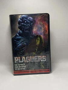 Plaguers VHS limited edition 2019 Unrated Sci-Fi Horror Brad Sykes Gore Creature - Picture 1 of 4