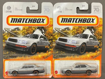 Matchbox 1994 Lexus LS 400 Silver MBX 70 Years Special Edition (Lot of 2) - Image 1 of 4