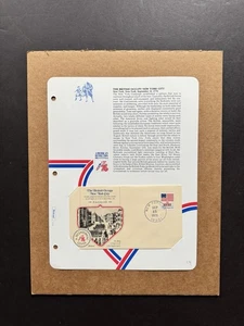 US American Bicentennial Event Cover(C34) +British Occupation of NYC +Info - Picture 1 of 1