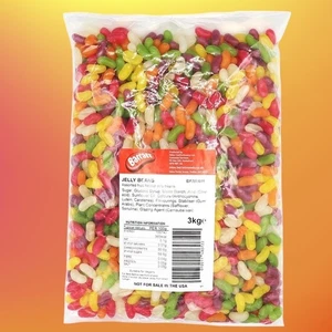 Barratt Jelly Beans Fruit Flavour Gummy Sweet Candy Buffet Pick n Mix - Picture 1 of 7