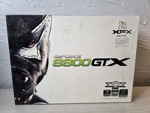 SEALED XFX GeForce 8800 GTX Grafikkarte 768 MB Ddr3 siehe Fotos und Beschreibung - Bild 1 von 7