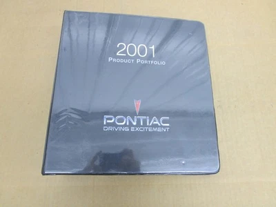2001 Pontiac Dealer Album Livro Guia de Produto Firebird Bonneville Grand Prix - Imagem 1 de 4