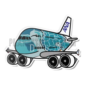 ANA Airbus A380 Hawaiian Ocean - Imagen 1 de 3