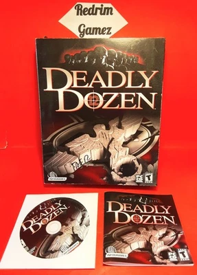 Deadly Dozen COMPLETE w/Box Windows PC Video Games Infogrames - Image 1 of 2