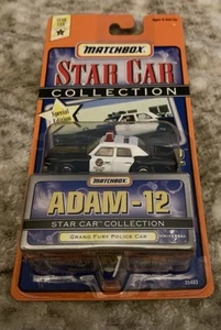 Matchbox Star Car Collection Series 2 Adam-12 Grand Fury Police Car 35403-0910 - Picture 1 of 2