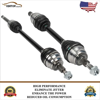 2x Front for Mercedes-Benz R350 3.5L 2006-2011 R500 5.0L 2006-2007 CV Axle Shaft - Image 1 of 4