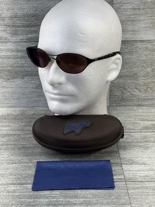 Gafas de sol Maui Jim Outrigger polarizadas negras camufladas MJ-149-02M lentes de humo con estuche - Imagen 1 de 24