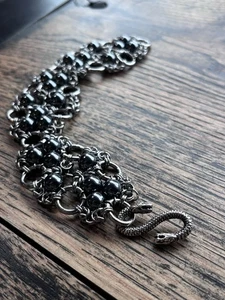 Warlocks Workshop Relic 003 ~ Serpents Labyrinth Bracelet - Picture 1 of 3
