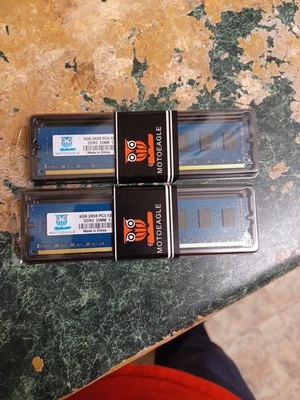 Motoeagle 16GB, 8gb X 2 Ram DDR3 Dimm 1.5V PC3-12800U - Image 1 of 2