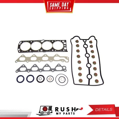 99-02 Graphite Cylinder Head Set For Daewoo Lanos 1.6L L4 DOHC 16v DNJ HGS309 - Image 1 of 4