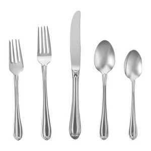 Gorham Melon Bud 5-Piece Stainless Steel Flatware Place Setting, Service for ... - Picture 1 of 4
