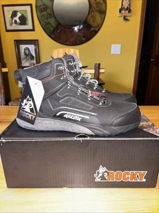 Rocky Women's Industrial Athletix Hi-Top 6" Work Shoe Composite Toe RKK0370 11M - Picture 1 of 7