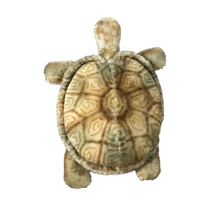 Steiff Turtle Mohair Plush 13" Vintage Germany w/ Button & Tag Collectible - Picture 1 of 17