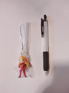 Neon Genesis Evangelion figure strap key chain Asuka rare Japan anime z q11 - Picture 1 of 6