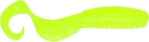 GOT-CHA H3CT30-31 Curltail Grub, 3" Opaque Chartreuse, 30/Pack - Picture 1 of 1