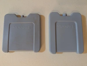 Embark Wiederverwendbare Eisbeutel 2er Set Hartschale Blau Kühl Gefrierblöcke - Bild 1 von 1