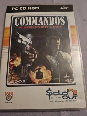 Commandos Behind Enemy Lines 1998 PC CD-ROM Vintage Boxed - Image 1 of 4