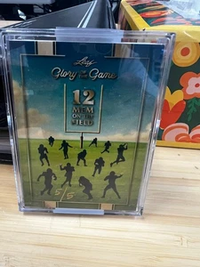 2025 Leaf MF-8 12 MEM on the Field Patch Booklet 5/5 Payton Smith Long Staubach - Picture 1 of 7