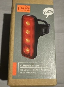 Knog Blinder R-150 Light Rear, Black E Bike Bicycle - Picture 1 of 2