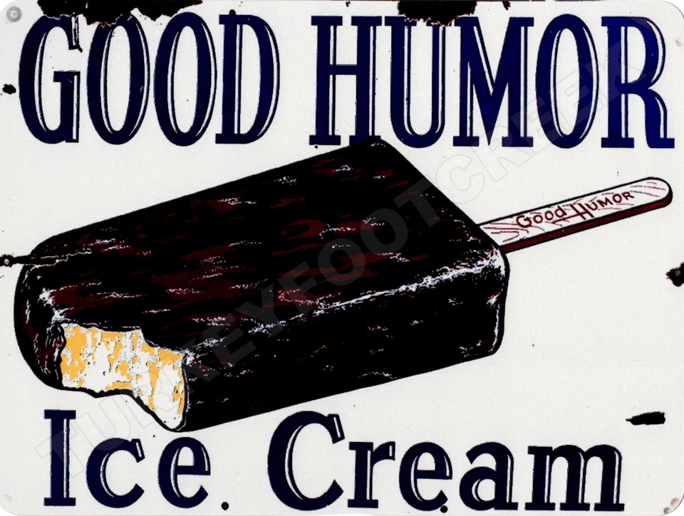 Letrero de metal Good Humor Ice Cream 9" x 12" Foto 1 de 1