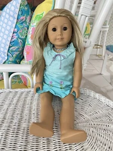 American Girl Kailey 2004 GOTY 18” Blonde with Dress Blonde Hair *Play Condition - Picture 1 of 4