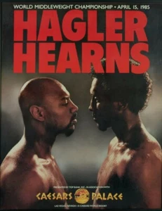 MARVIN HAGLER vs THOMAS HEARNS 8X10 PHOTO BOXING POSTER PICTURE CAESARS - Picture 1 of 1