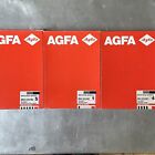 3x Agfa Brovira Speed BEH 5 80% BW 1 Und BH 4 30 % 7x9,5inch  9,8x12,7cm