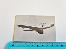Paper Saab J-32 Fighter Swedish Aircraft Guerra Original Vintage Card New