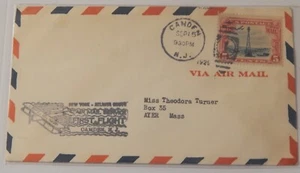 Camden New Jersey 15. September 1929 Erstflug Luftpost - Bild 1 von 2