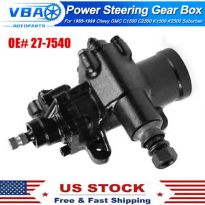 Power Steering Gear Box For Chevy GMC C1500 C2500 K1500 K2500 Cadillac 1988-1999