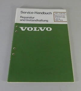 Manual De Taller Volvo 240 Motor B17 / B19 / B21 / B23 De 1975 A 1985 - Picture 1 of 2