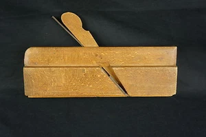 Nice antique wood plane tool English ? ca. 1850s, marked [Y8-W7-A9] - Picture 1 of 11