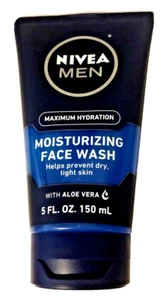 Nivea Men Maximum Hydration Moisturizing Face Wash With Aloe Vera 5 fl oz - Picture 1 of 5