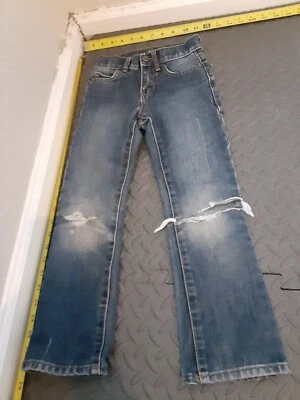 Childrens Place Skinny Jeans Boys Size 6 Adjustable Waist Stretch Denim #S77 - Image 1 of 3