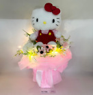 Peluche fleur bouquet Sanrio License Hello Kitty & Light Ups taille M K1784