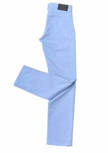 Hugo Boss Men's Slim Fit Jeans In Lightweight Satin Stretch Denim In Sky Blue