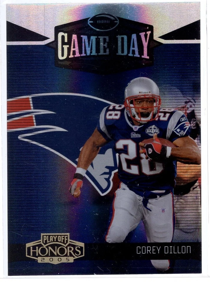 2005 Playoff Honors Game Day Holofoil #GD5 Corey Dillon 042/100 - Image 1 of 1