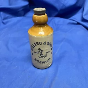 Antique Bullard & Sons Norwich Ginger Beer bottle - Picture 1 of 10