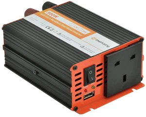 NUEVO MERCURY 300W 24V a 230V INVERSOR convertidor de potencia red 24 voltios camión camión camión - Imagen 1 de 4