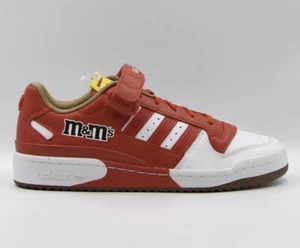 Adidas Forum Low 84 Sneakers Casual Shoes M&M's Red White GZ1935 Men’s Size 9.5 - Picture 1 of 8