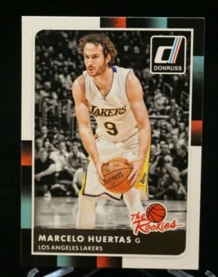 2015-16 Donruss The Rookies #37 Marcelo Huertas Los Angeles Lakers - Image 1 of 2
