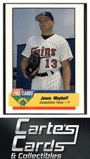 Jason Meyhoff 1994 Fleer ProCards #3726  Elizabethton Twins