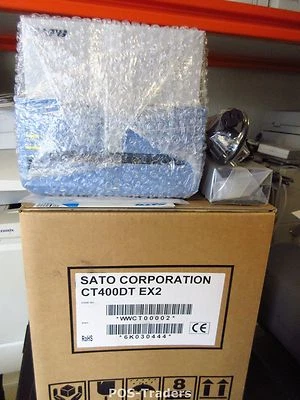 NEW IN BOX Sato CT400 DT WiFi WIRELESS CT400DT 203DPI EX2 Thermal Label Printer - Image 1 of 4