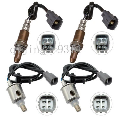 Sensor de oxígeno O2 delantero + trasero 4 piezas 1 y 2 para Lexus IS350 2008-2012 3,5 L solo apto para tracción trasera Foto 1 de 4