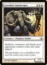 1x Loxodon Gatekeeper Played Foil Ravnica: City of Guilds MTG