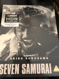 Akira Kurosawa Seven Samurai 4K Blu-ray LTD Edition OOP SEALED Region B - Picture 1 of 1