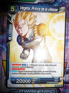 DRAGON BALL SUPER VEGETA PRINCE DE LA VITESSE SD1-05 ST FRANCAIS NEUF - Picture 1 of 1
