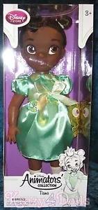 Disney Animators' Collection 16" Muñeca Niño Princesa Tiana Serie 3 ¡Nueva! - Imagen 1 de 2